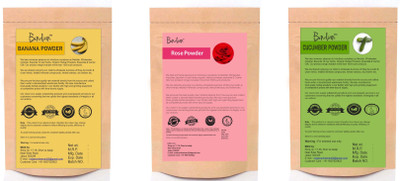 BIndian BananaPowder RosePowder Cucumber Powder 50 gm Each(50 g)