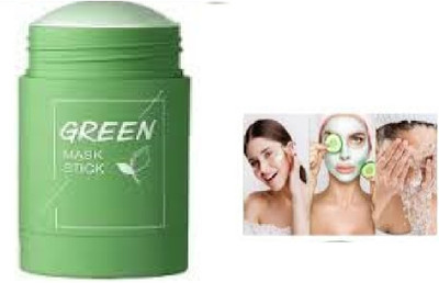 Luipui easy to apply Green tea stick mask for glowing skin Face Wash(40 g)