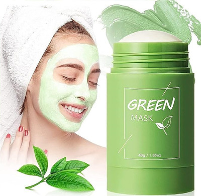 Luipui trending green tea face mask skin purifying pack of 1(40 g)