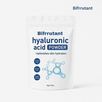 BIFRRUTANT Hyaluronic Acid Powder Pure Hydrating Glow Radiance Formula(50 g)