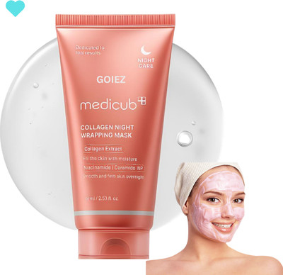 GOIEZ Medicube Collagen Night Wrapping Facial Mask Peel Off For Smoothness (75ml)(75 ml)