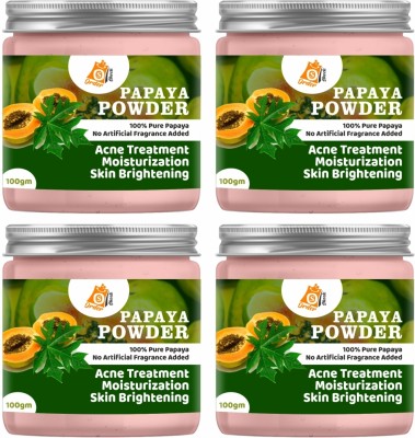 Ordershock Organic Papaya Powder For Anti-Aging, Brightening Face Pack Skin Care Powder(400 g)