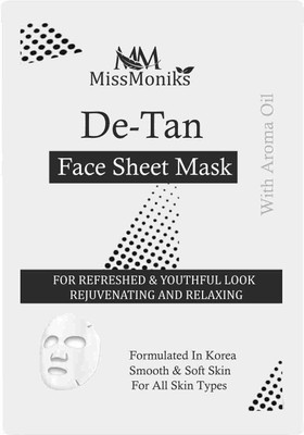 MISSMONIKS De-Tan Face Serum Sheet Mask 25 gm(25 g)