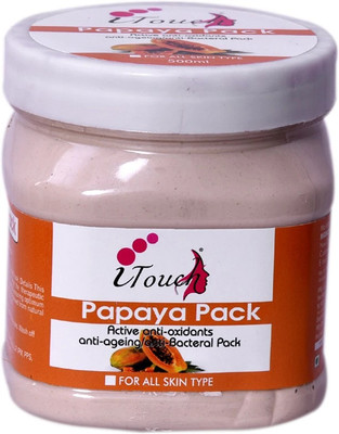I TOUCH HERBAL PAPAYA FACE PACK 500 ML(500 ml)