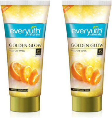 Everyuth Naturals golden glow peel of mask glow your face with this 50g(100 g)