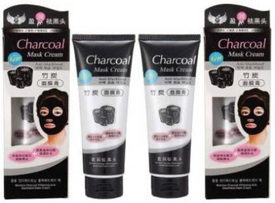 CHARCOAL MASK CREAM Mask Cream Deep Cleansing & Instant Glow and Anti-Blackhead Suction Mask Cream(260 ml)