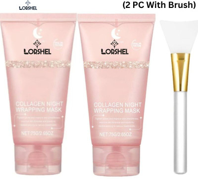 LORSHEL Collagen Overnight Mask for Hydration & Regeneration(150 ml)