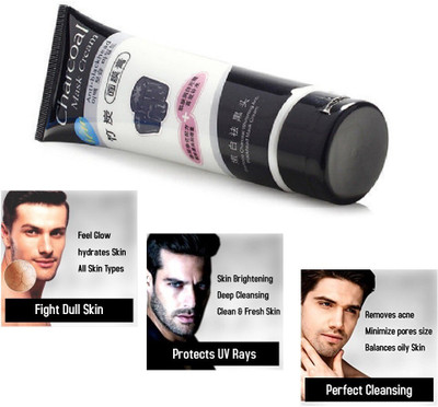 Amaryllis Charcoal Peel Off Mask Deeply Cleanses Skin(130 ml)