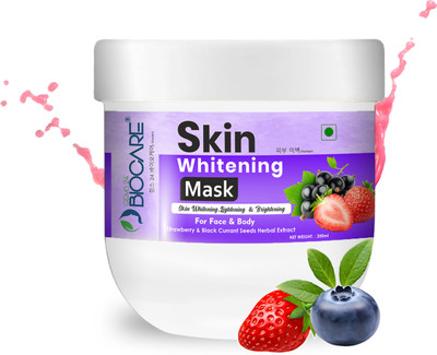 Gems24 Biocare Skin Whitening Face & Body Mask (200ml) - Helps fade acne marks(200 ml)