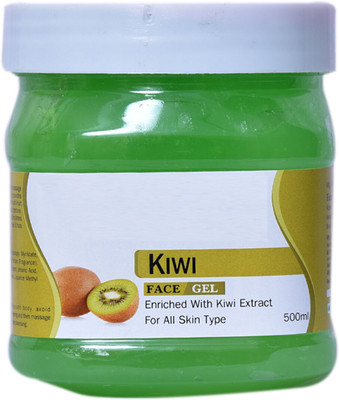 Softiebow Kiwi Face Gel Enriched With Green Kiwi Fruits Extract For All Skin Type(500 ml)