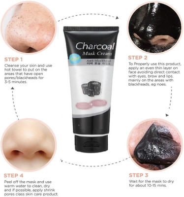 GFSU - GO FOR SOMETHING UNIQUE Blackhead Remover Peel Off Face Mask Oil-Control Nose Black Dots Mask Cream(130 ml)