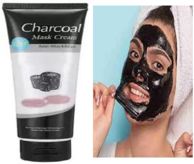 Luipui BRANDED AMAZING NEW CHARCOAL FACE MASK TUBE FORM PACK OF 1(130 g)