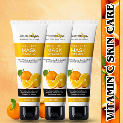 smartdrops Vitamin C Peel Off Mask For Anti-Pollution & Skin Brightening(180 ml)