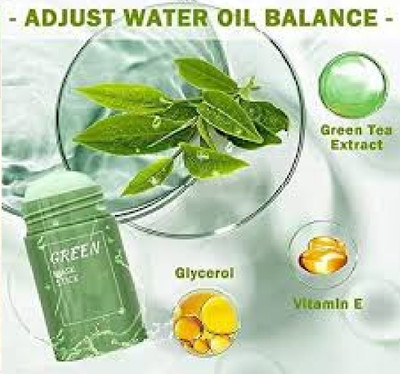 Luipui Professional Blackhead remover green stick oil Control pack of 1 40g(40 g)