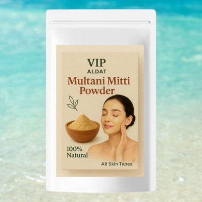 VIP ALDAT Multani Skin Softening Pack with Aloe, Rose and Sandal Clay Fusion(450 g)