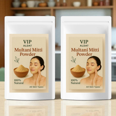 VIP ALDAT Ayushmati Tez Ujjwal Multani Mitti Snan Roop Saundarya Mantra(400 g)