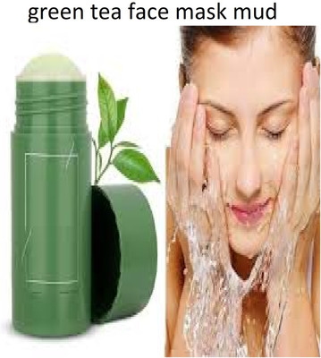 Luipui green tea face mask mud pack of 1 long lasting face mask(40 g)