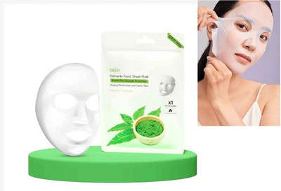 GABBU NEEM SHEET MASK WITH SERUM PURIFIES & MOISTURISE THE SKIN(20 g)