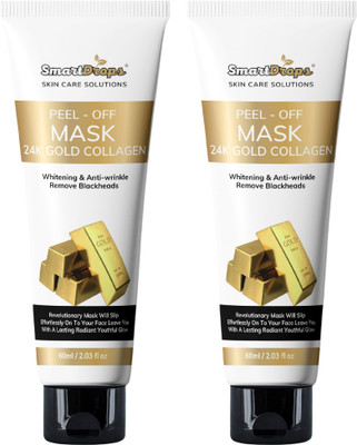 smartdrops Golden Glow Peel Off Mask | Whitening & Anti-wrinkle Remove Blackheads(120 ml)