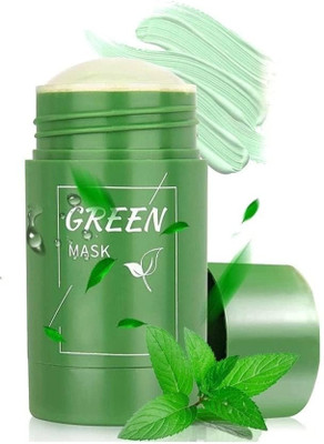 manasona Green Tea & Clay Stick Anti Acne Cleaning Solid Face Mask Stick(40 g)
