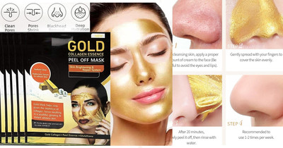 GFSU - GO FOR SOMETHING UNIQUE GOLD PEEL-OFF MASK FOR ALL SKIN TYPES(324 ml)