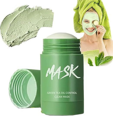 wryak Green Mask Stick | Deep Cleansing Face Mask for Clear Skin(119 g)