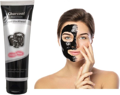 Wonholli NEW CHARCOAL FACE PEEL OFF MASK CREAM REMOVE BLACKHEAD AND DEEP CLEANSING(130 g)