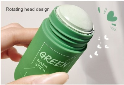 YAWI Green Mask Stick Deep Pores Improving Skin, Suitable for All Skin Types(40 g)