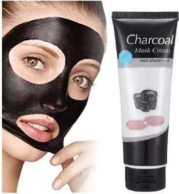 Yuency Charcoal Mask Cream For BlackHead Removal and Dark Cleansing(130 ml)