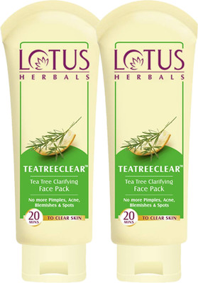 LOTUS HERBALS TEATREECLEAR Tea Tree Clarifying Face Pack(120 g)