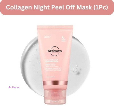 Actiwow Collagen Night Mask Wrapping Smooth & Hydrated Skin Mask(100 ml)