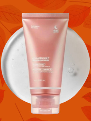 Deeparth Medicub Collagen Night mask Overnight Wrapping Peel Off Facial Elasticity Care(75 ml)