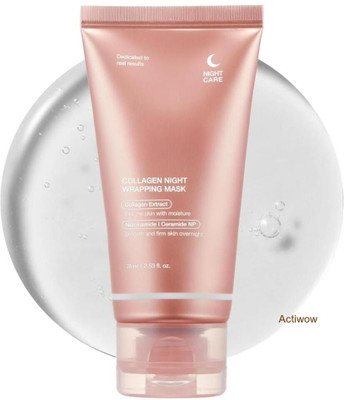 Actiwow Collagen Night Wrapping Mask for Fast Absorption(100 ml)