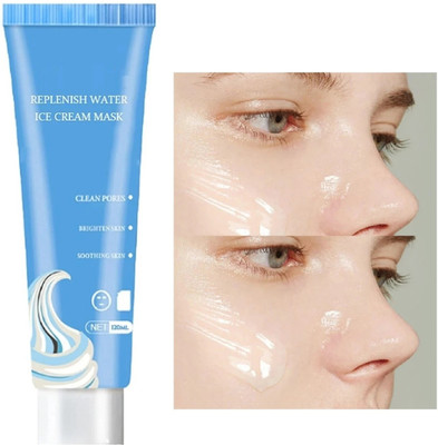 Luster Shine Ice Cream Mask Soothing & Moisture Skin for all Skin Types(120 ml)