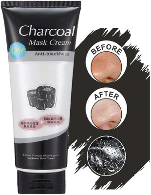 YAWI Charcoal Mask Cream For Oil Free Skin(130 ml)