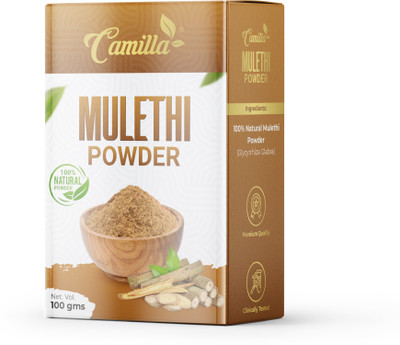 Camilla Premium Mulethi Powder Makes For All Skin Soft, Smooth With Vitamin C(100 g)