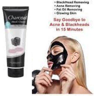 Luipui best new charcoal peel off mask for anti acne pimples(50 ml)