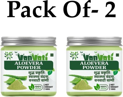 Vanvati Aloe Vera Powder 200g Natural Face And Hair Care Powder(200 g)