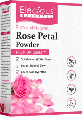 Elecious Pure Rose Petals Powder for face and skin(100 g)