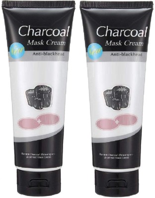 GABBU Combo Charcoal Blackhead Remover Cleaner Black Dot Face Ance Black(200 ml)