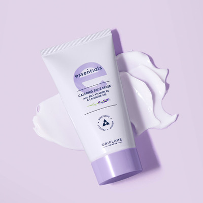 Oriflame ESSENTIALS Calming Face Mask with Pro-Vitamin B5 & Lavender Oil(50 ml)