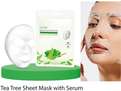 YAWI Best Face Sheet Mask With Serum For Women & Men(20 g)