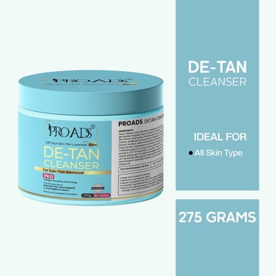 PRO ADS De-Tan Cleanser with collgen boosting technology for sun tan removal(275G)_C_002(275 g)