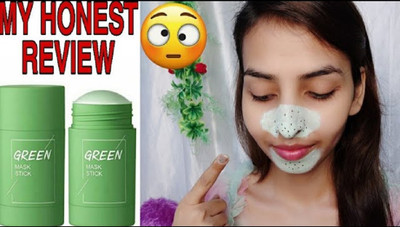GABBU Popular Green Mask Stick Blackhead Remover and Deep Cleansing(40 g)