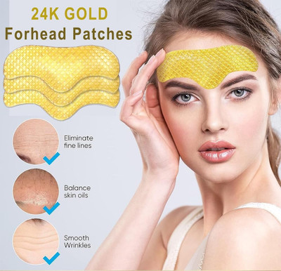 luzimaisa 3Pcs Forehead Wrinkle Patch Anti-wrinkle Pads(3 g)