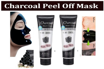 GFSU - GO FOR SOMETHING UNIQUE Pack Of charcoal face mask for blackhead remover(240 ml)