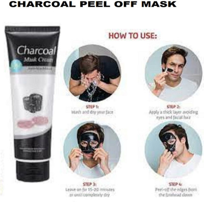 Luipui best deep cleansing new charcoal peel off mask(130 g)