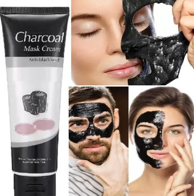 GFSU - GO FOR SOMETHING UNIQUE Best charcoal face mask for blackhead remover men(120 ml)