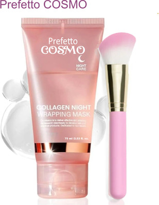 Prefetto COSMO Collagen Face Mask – Korean Formula for Overnight Skin Hydration & Repair(75 ml)