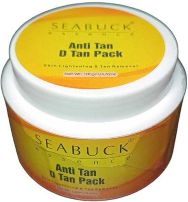 Seabuck Anti Tan and D Tan Face Pack for Skin Lightening & Tan Removal(100 g)